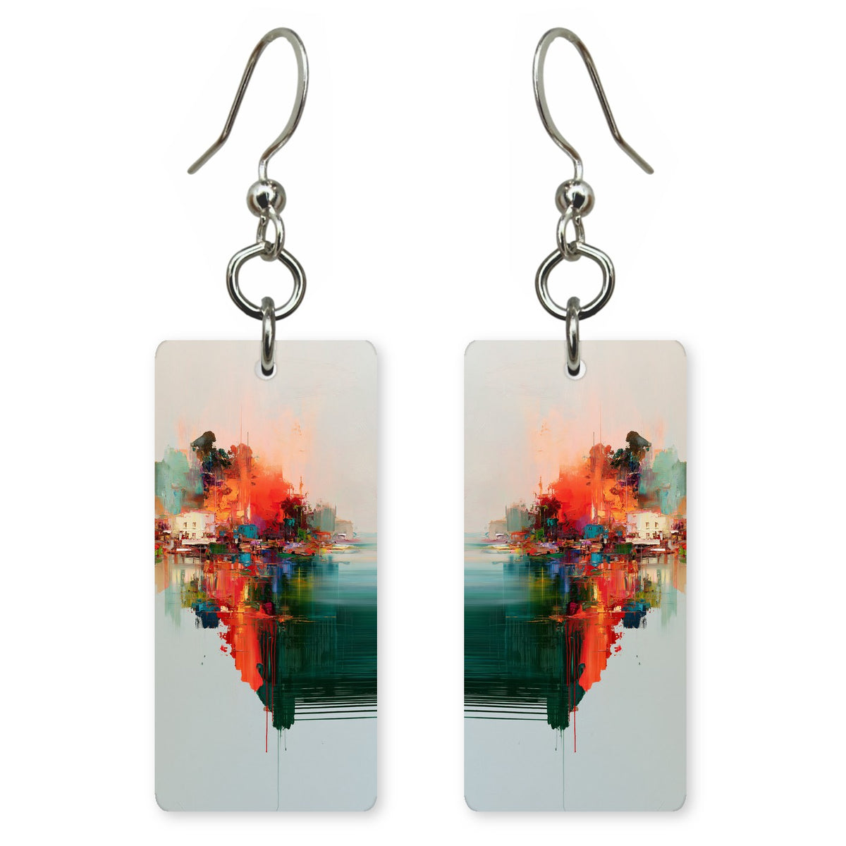 Coral Coming Undone Earrings | FWX2189