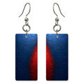 Navy Night Ruby Edge Earrings | FWX218
