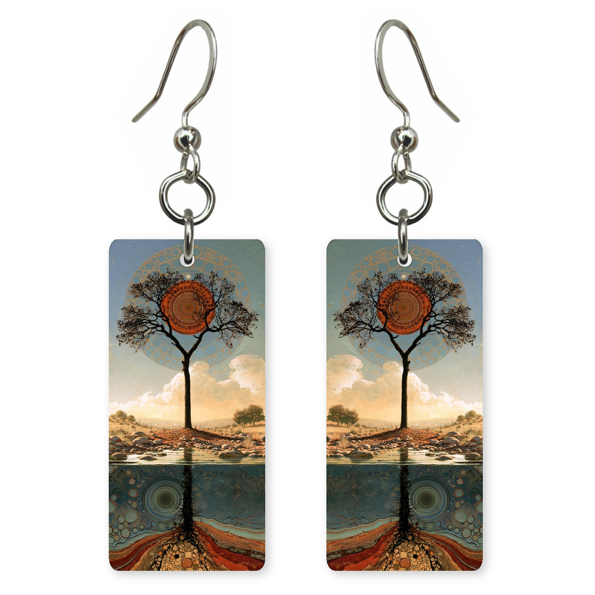 Rust Sand Wholeness Earrings | FWX2197