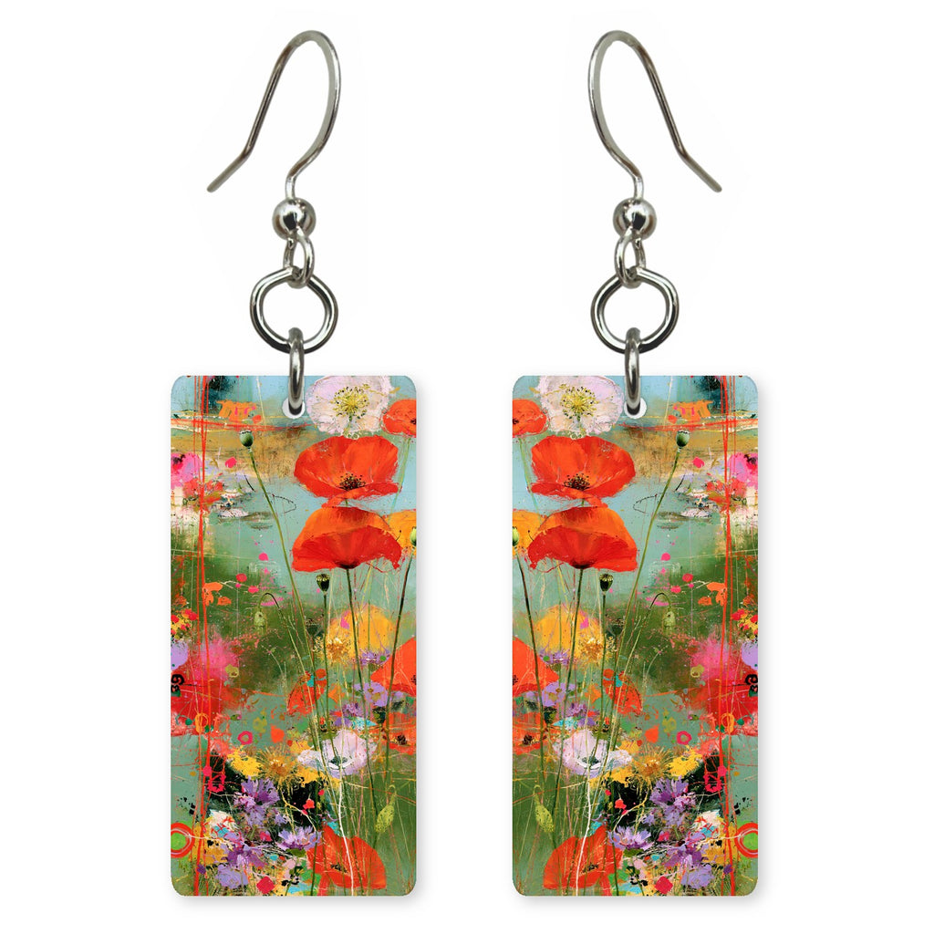 Poppy Pulse Alive Earrings | FWX2200