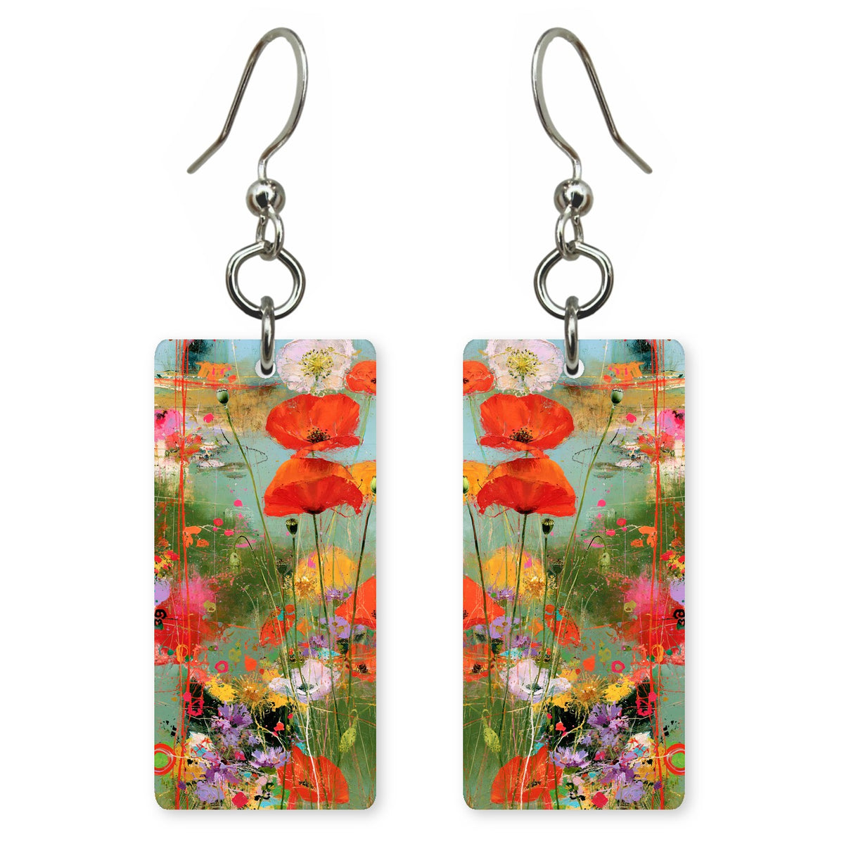 Poppy Pulse Alive Earrings | FWX2200