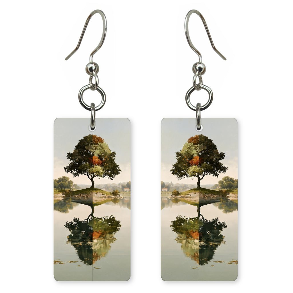 Moss Green Harmony Earrings | FWX2205
