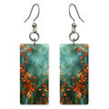 Tangerine Teal Sweetness Earrings | FWX2207