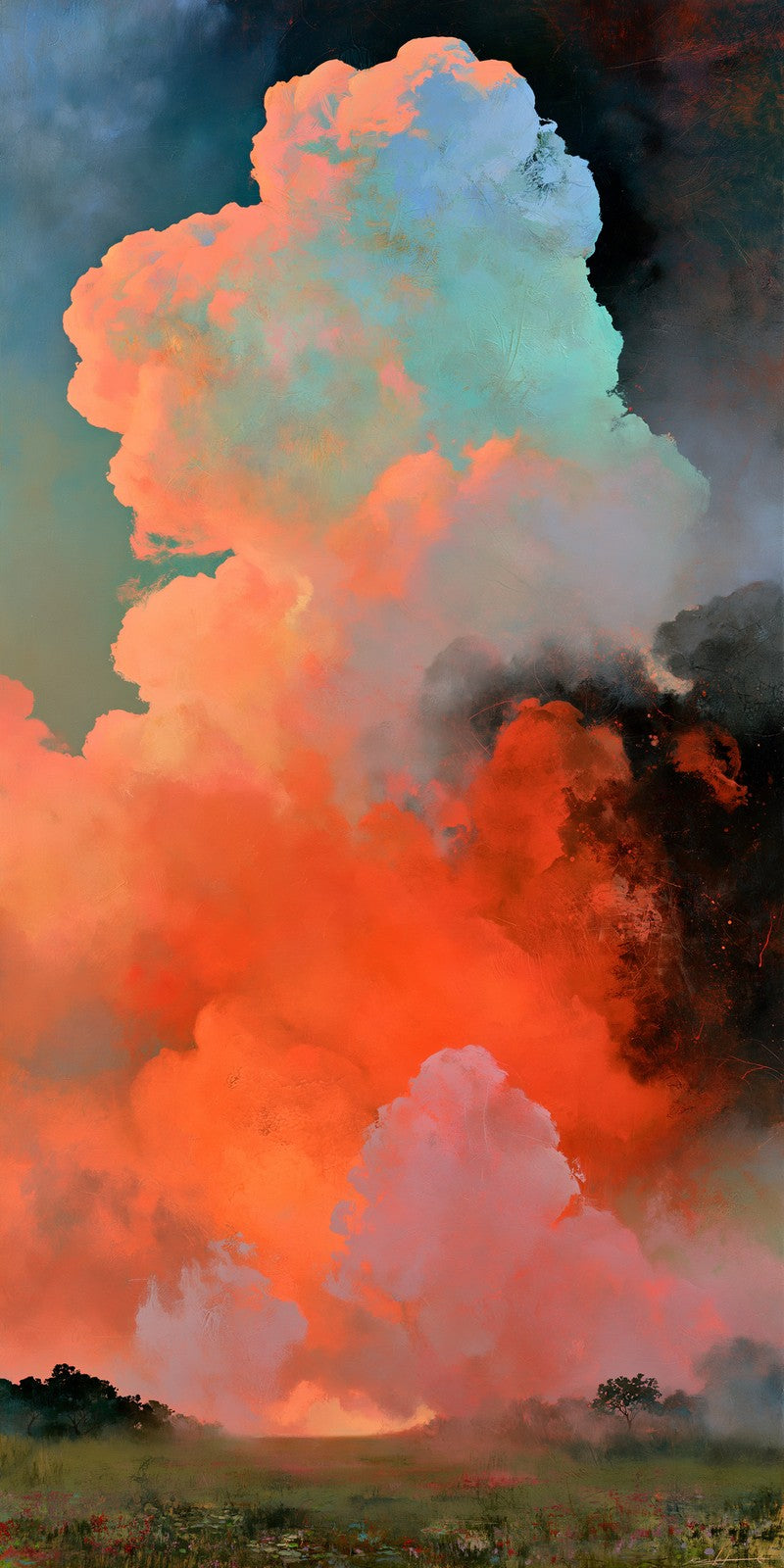 Coral Thunderhead Earrings | FWX2208