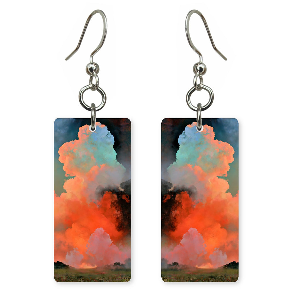 Coral Thunderhead Earrings | FWX2208