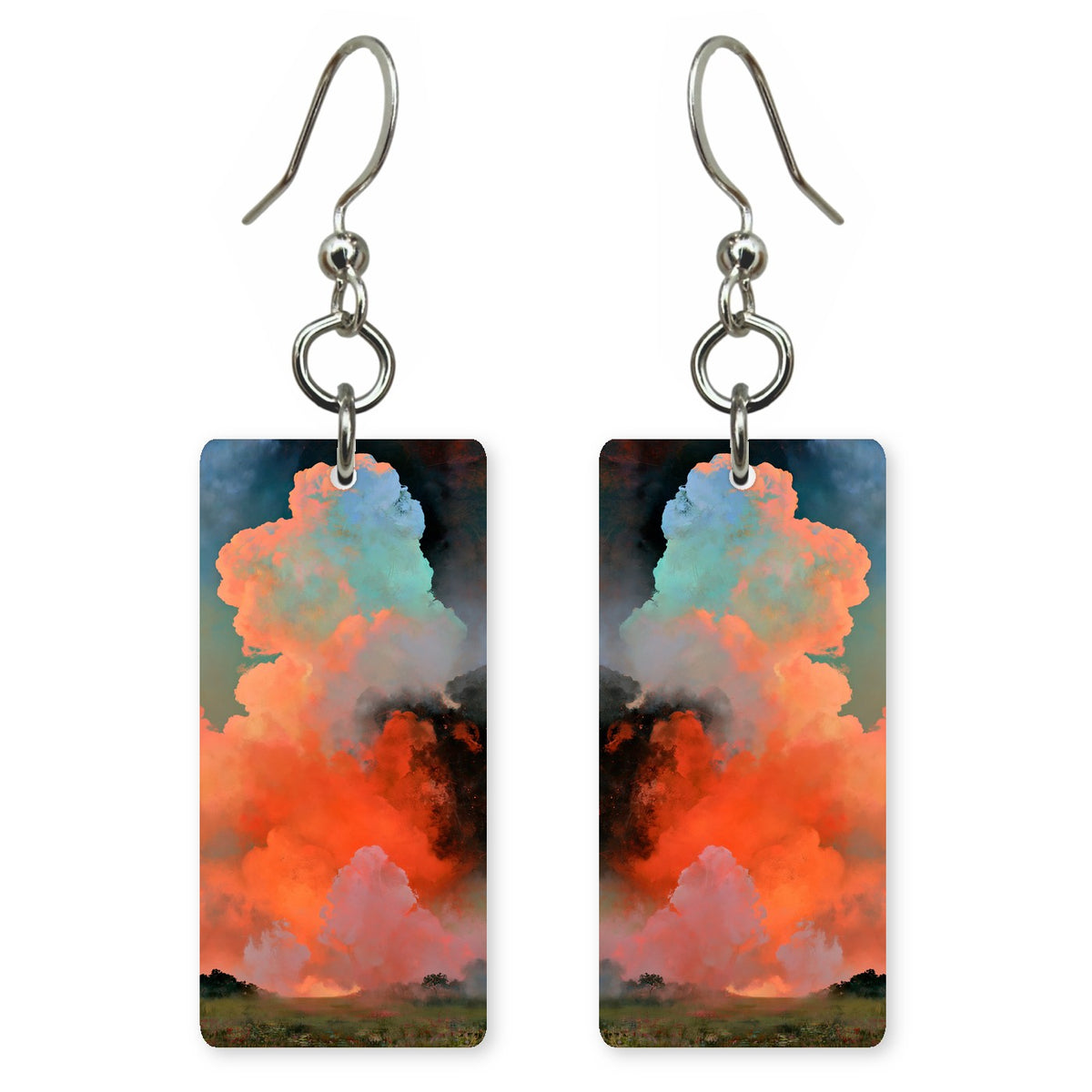 Coral Thunderhead Earrings | FWX2208