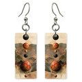 Terracotta Black Wonder Earrings | FWX2213