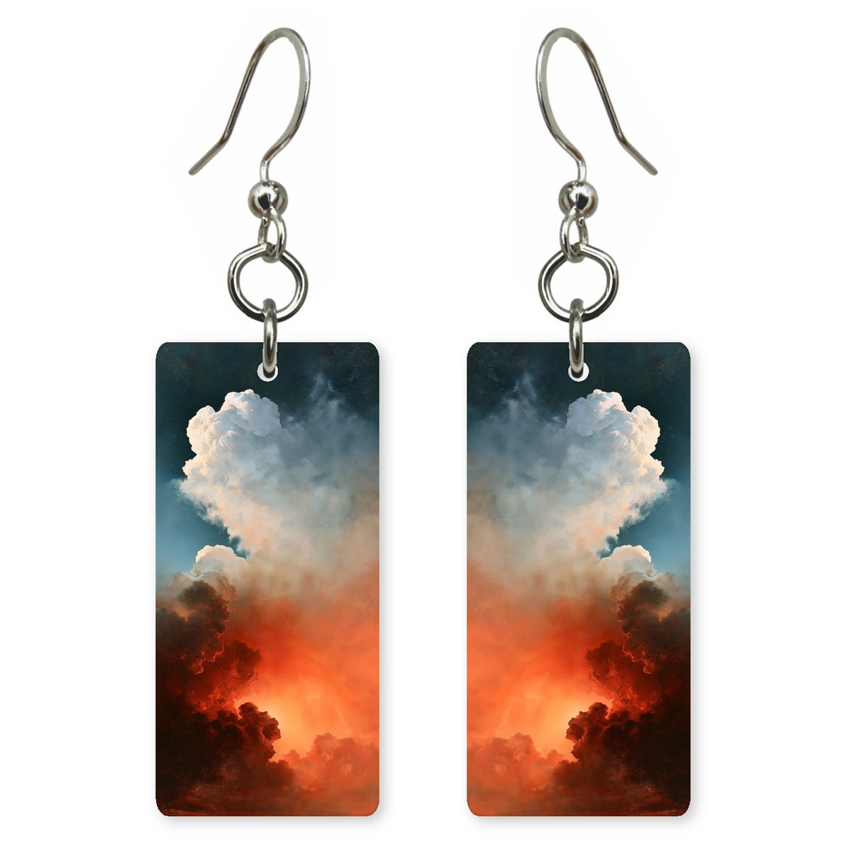 Navy Slow Brooding Earrings | FWX2216