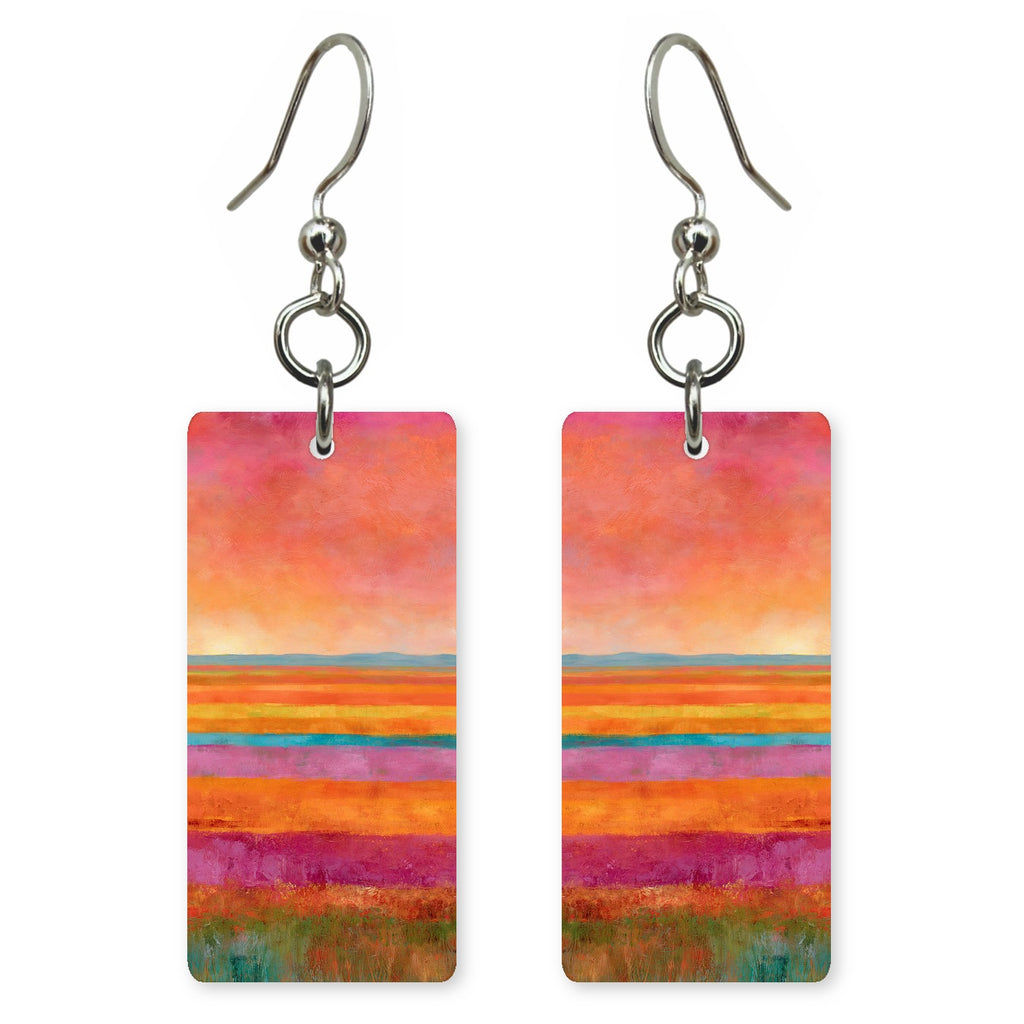 Fuchsia Mango Glee Earrings | FWX2218