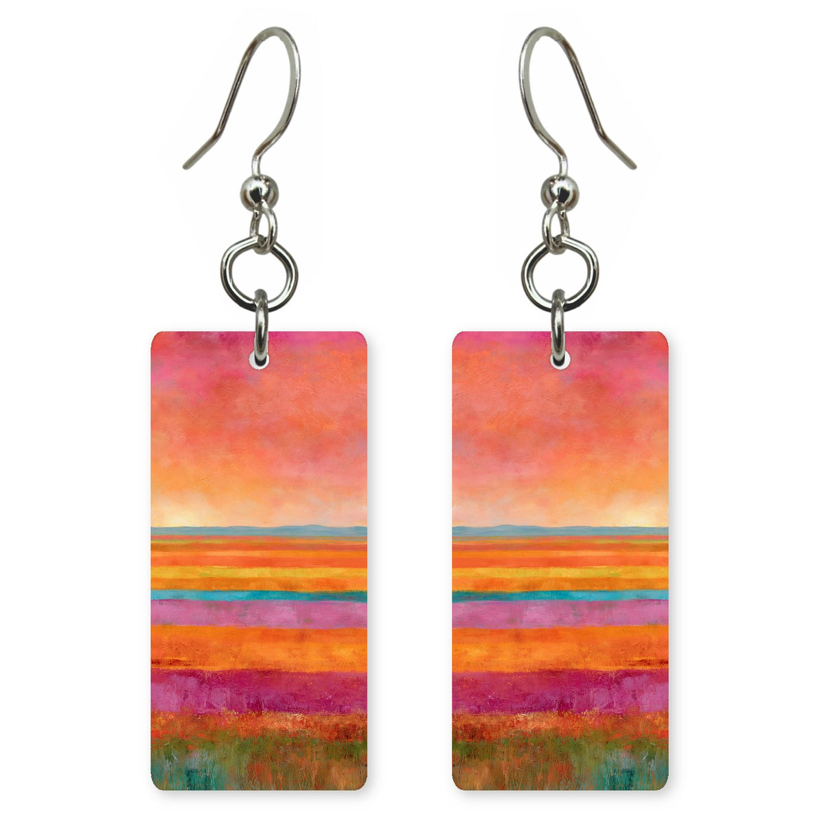 Fuchsia Mango Glee Earrings | FWX2218