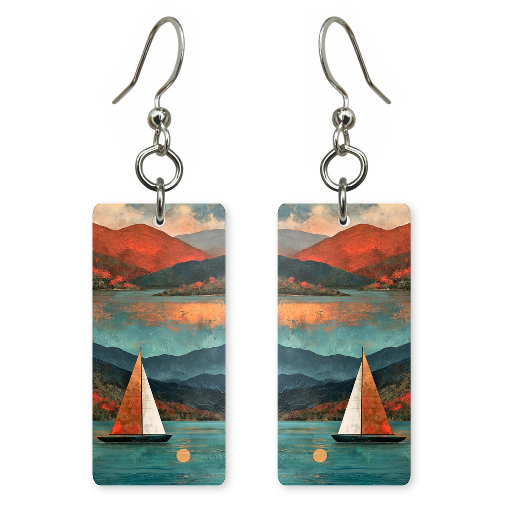 Teal Voyage Calling Earrings | FWX2222