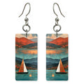 Teal Voyage Calling Earrings | FWX2222