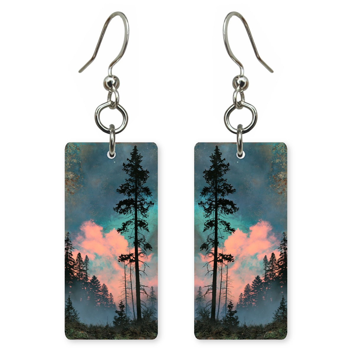 Blush Green Softness Earrings | FWX2223