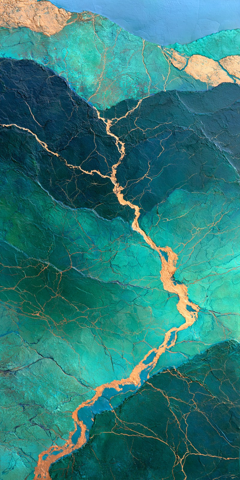 Gold River Wandering Earrings | FWX2228