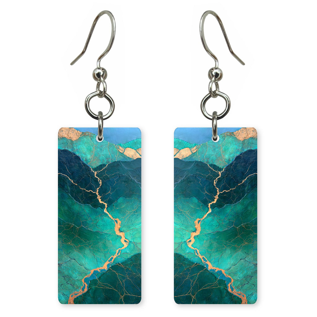 Gold River Wandering Earrings | FWX2228