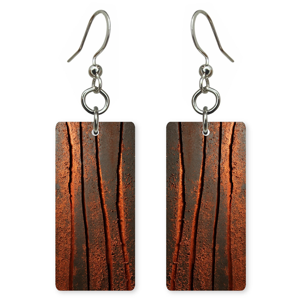 Copper Rust Fortitude Earrings | FWX2229