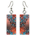 Coral Pulse Rising Earrings | FWX222