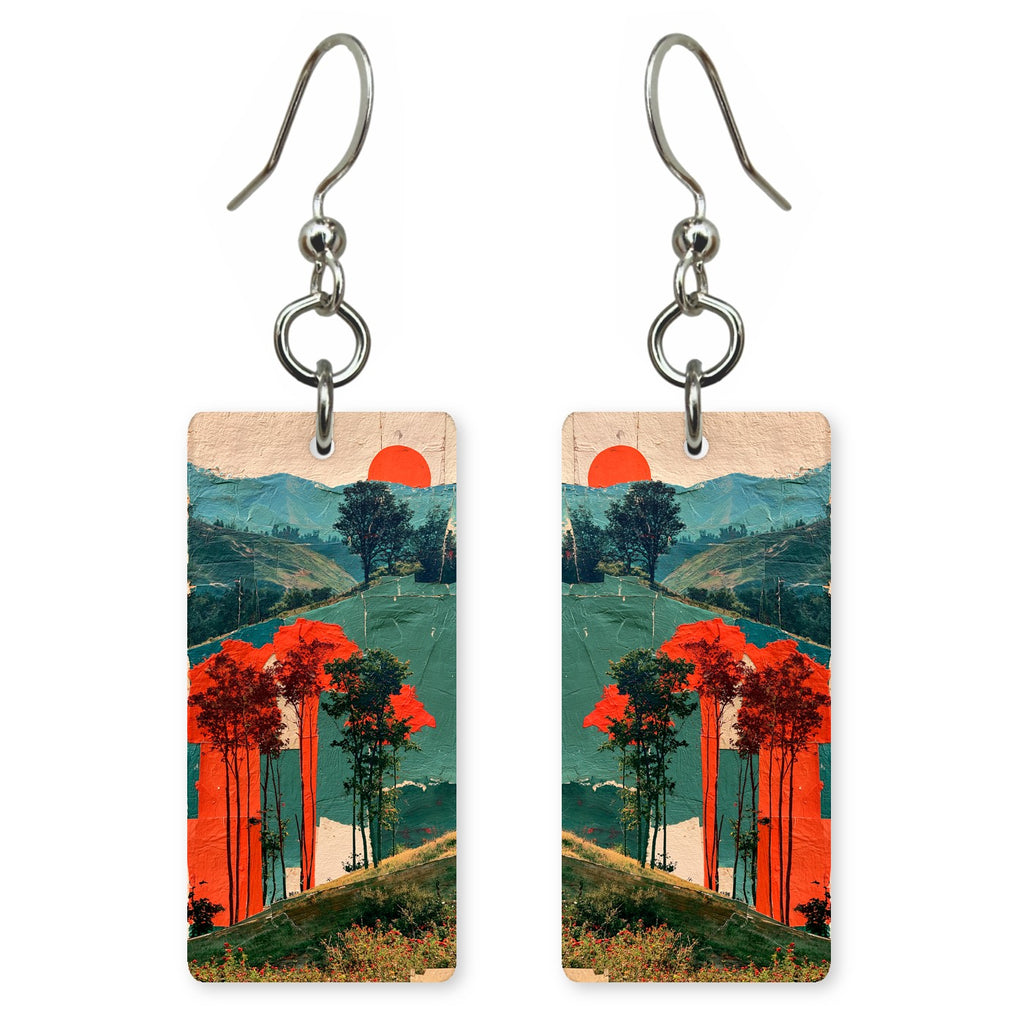 Persimmon Cheerfulness Earrings | FWX2230