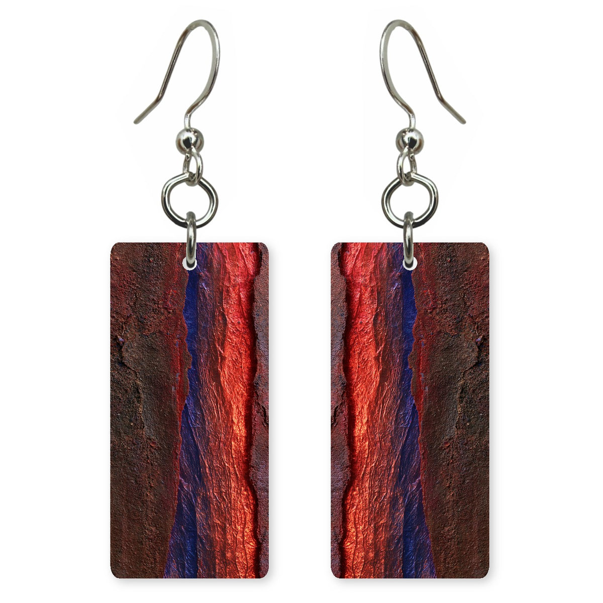 Crimson Weariness Earrings | FWX2233