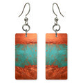 Verdigris Rust Ambivalence Earrings | FWX2234
