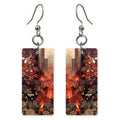 Rose Fire Sorrow Earrings | FWX2236