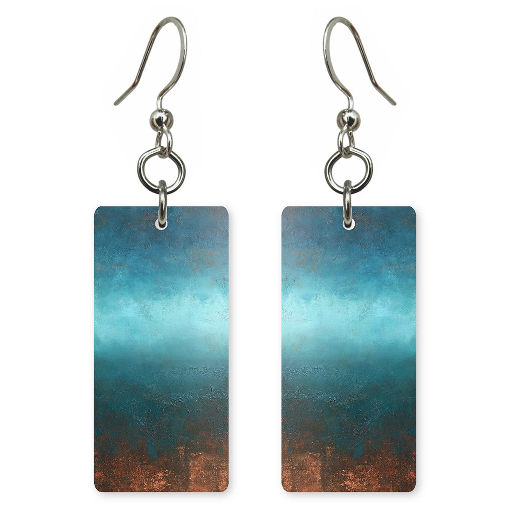 Teal Dusk Soothing Earrings | FWX2237