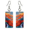 Vermilion Navy Exhilaration Earrings | FWX2238