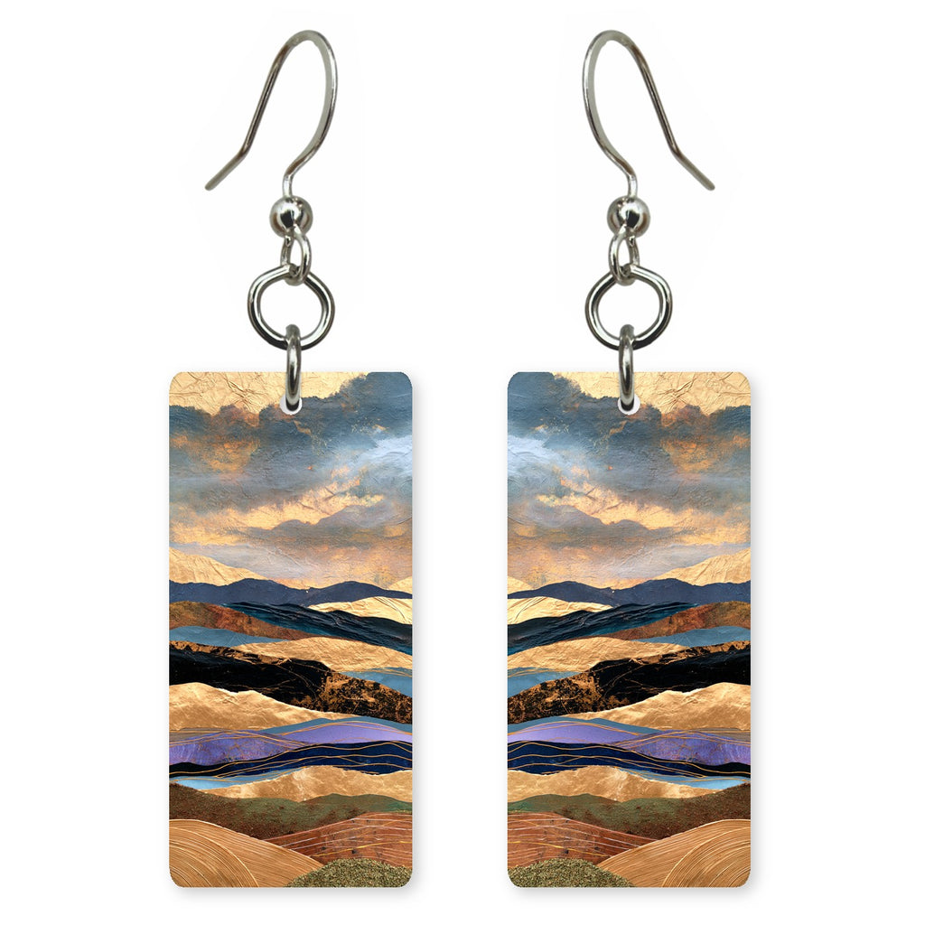 Gilded Indigo Appreciation Earrings | FWX2243