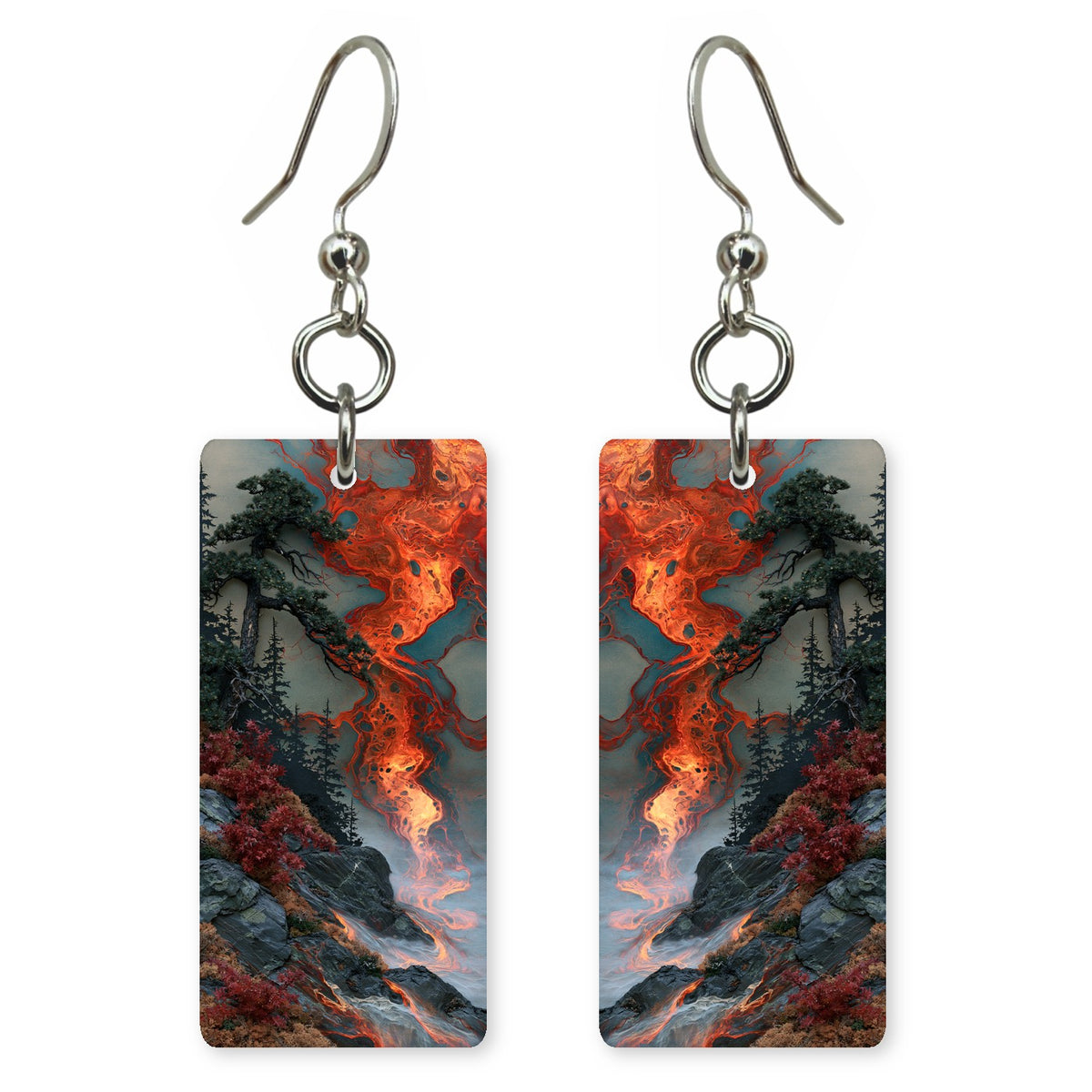 Scorched Teal Tenacity Earrings | FWX2246