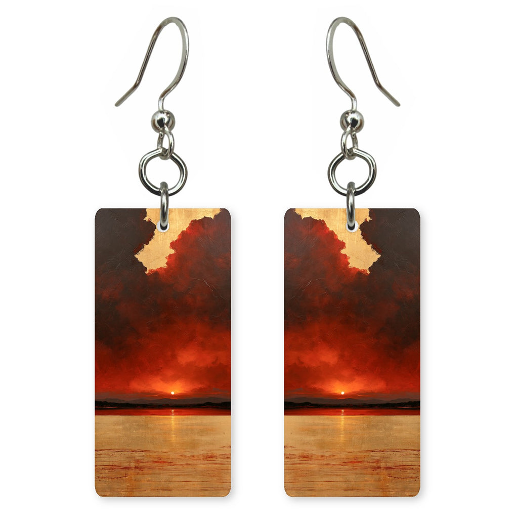 Garnet Before Goodbye Earrings | FWX2249