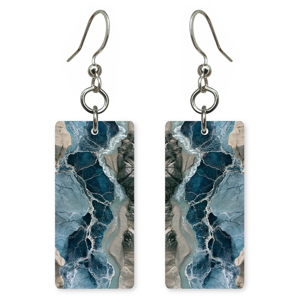 Slate Blue Awe Earrings | FWX2250