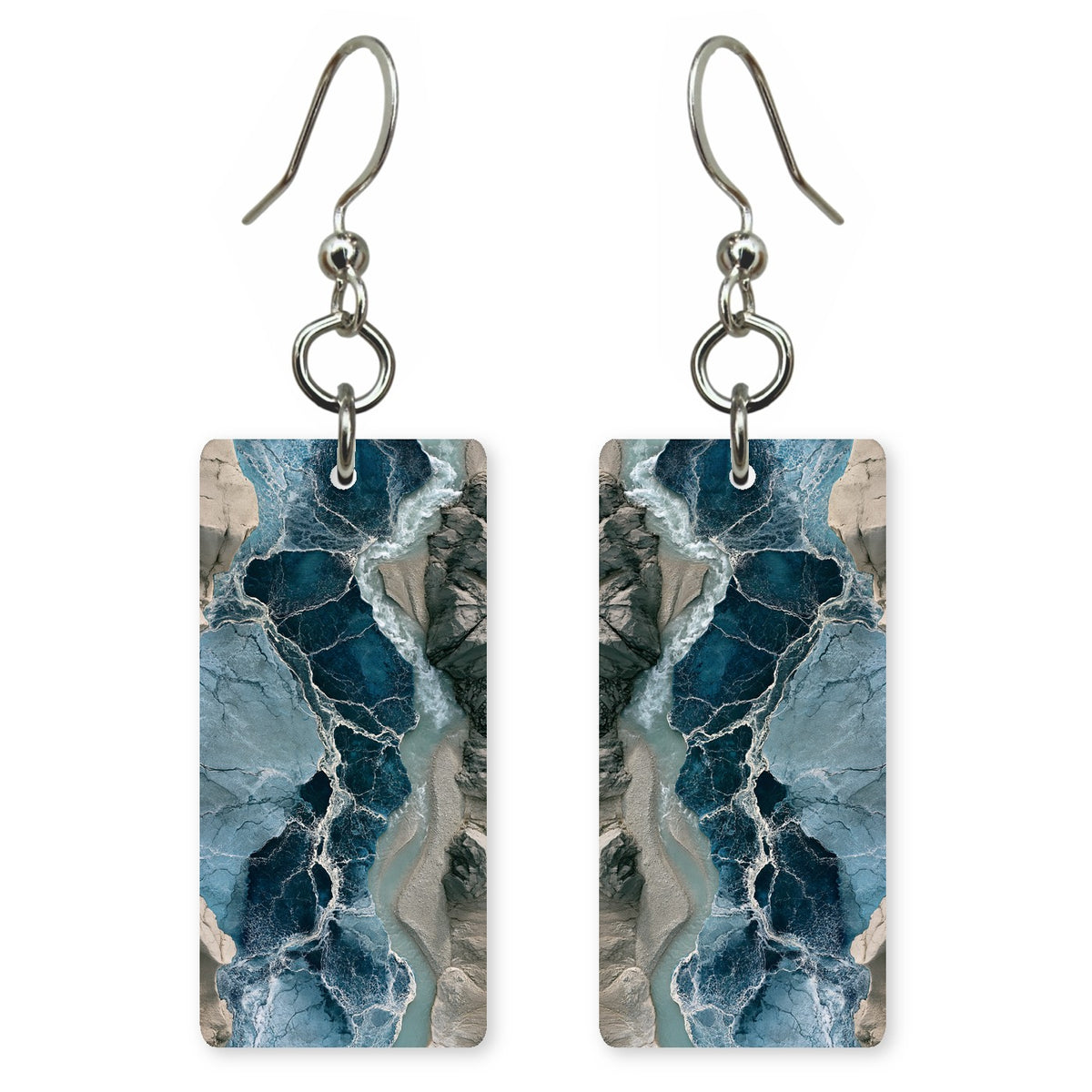 Slate Blue Awe Earrings | FWX2250