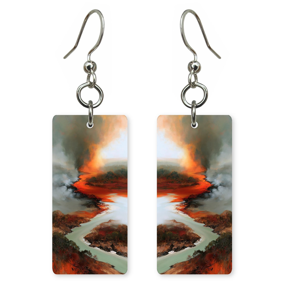 Rust Sage Lament Earrings | FWX2253
