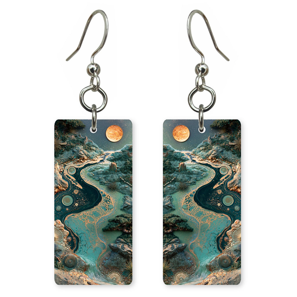 Copper Delta Wondering Earrings | FWX2258