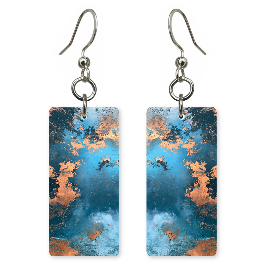 Azure Copper Drifting Earrings | FWX2261