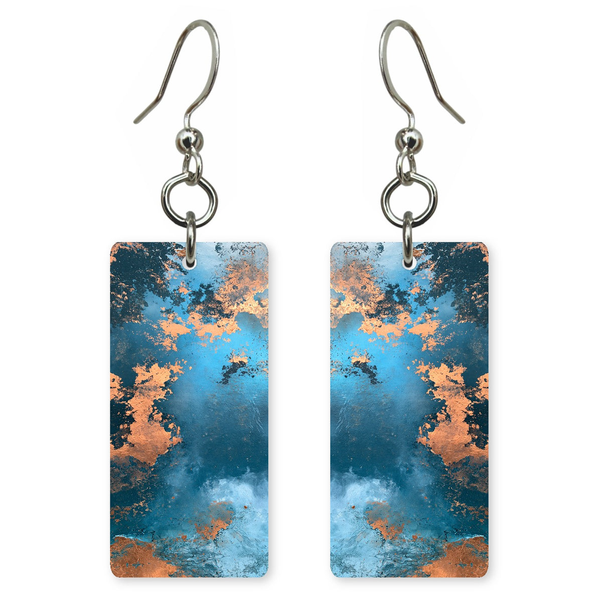 Azure Copper Drifting Earrings | FWX2261