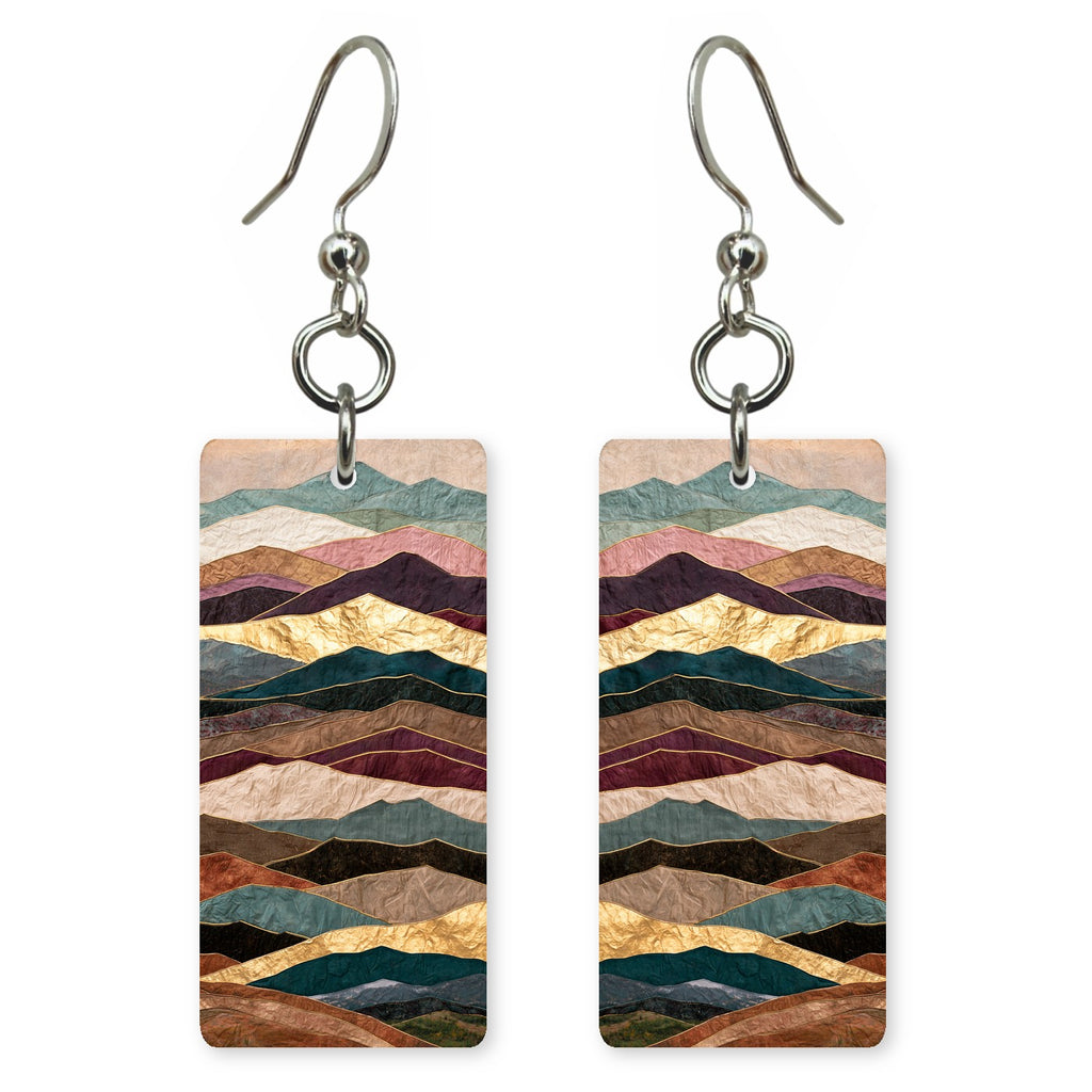 Mauve Peacefulness Earrings | FWX2264