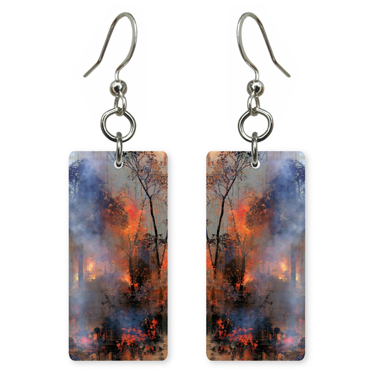 Ember Navy Loss Earrings | FWX2266
