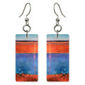 Orange Cobalt Confidence Earrings | FWX2267