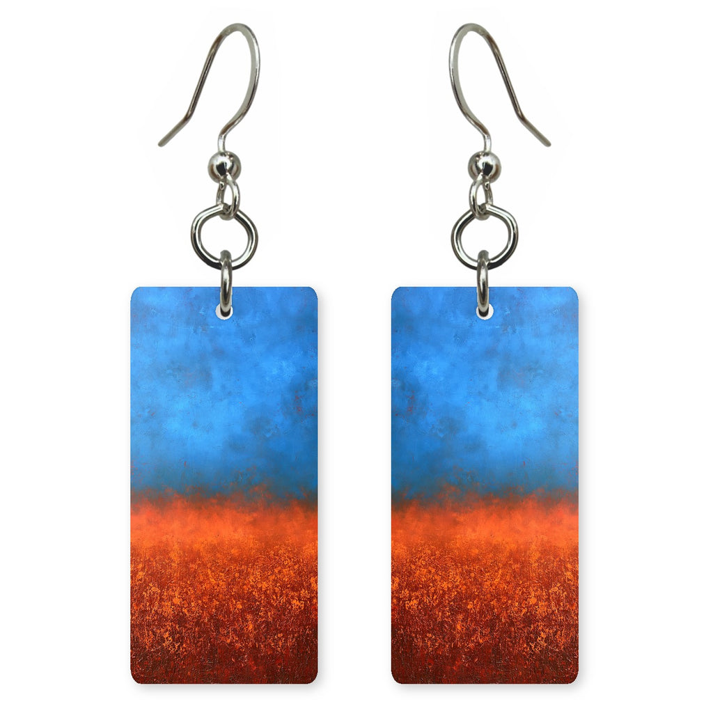 Cobalt Marigold Spaciousness Earrings | FWX2277