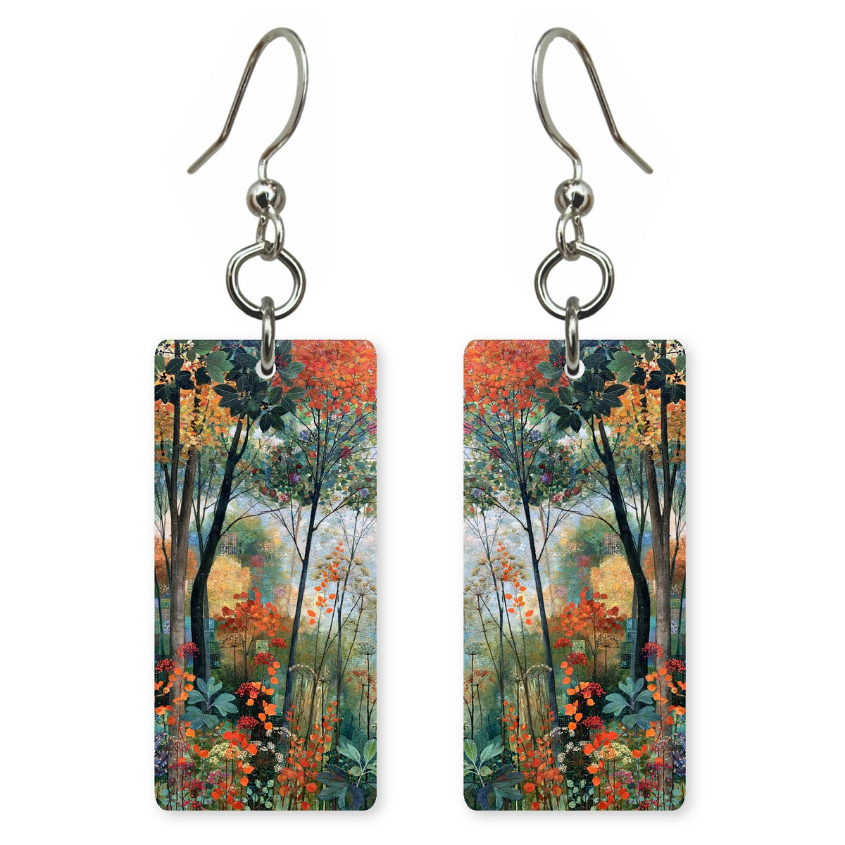 Teal Wild Delight Earrings | FWX2278