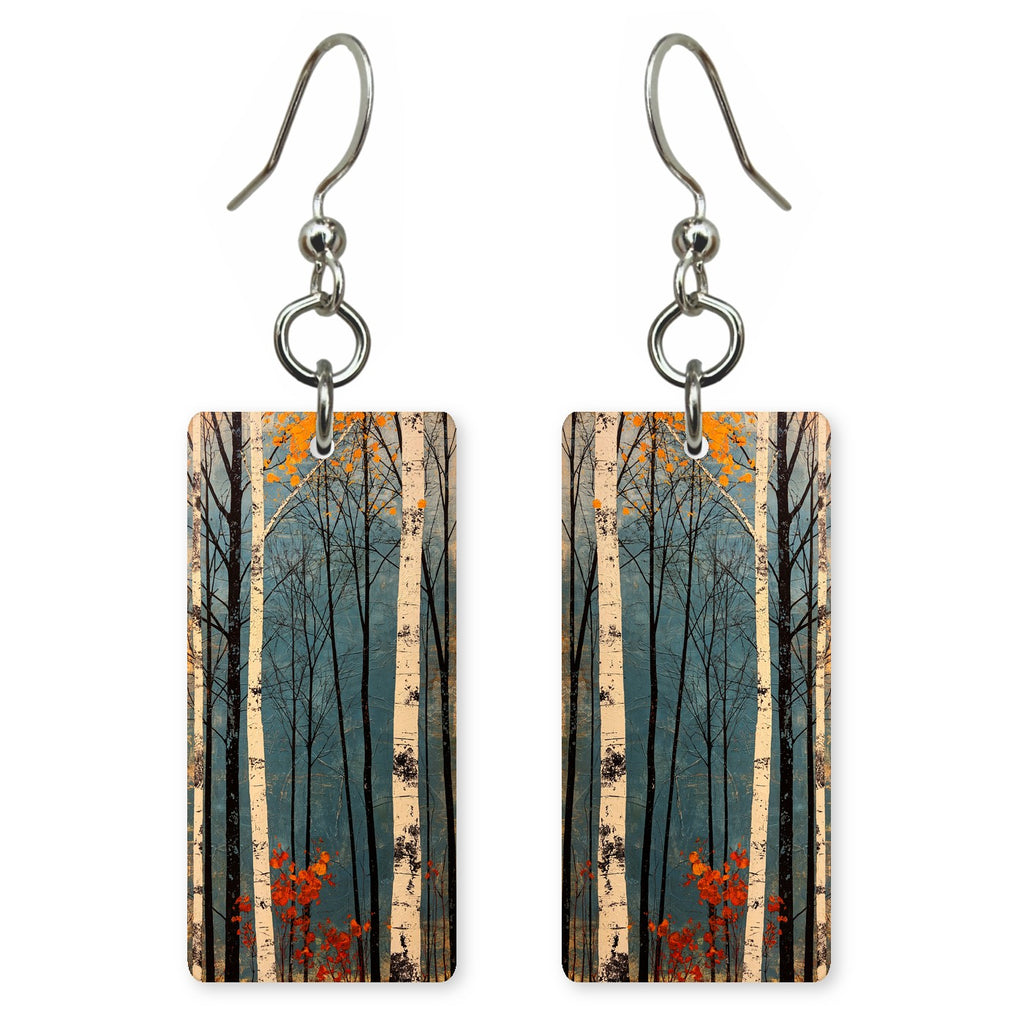 Teal Birch Hush Earrings | FWX2279