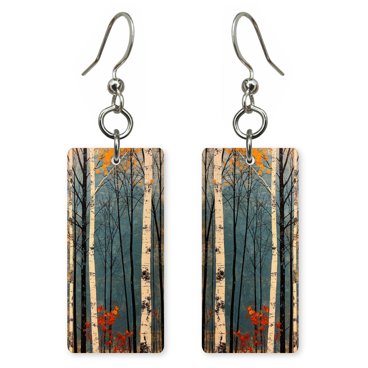 Teal Birch Hush Earrings | FWX2279