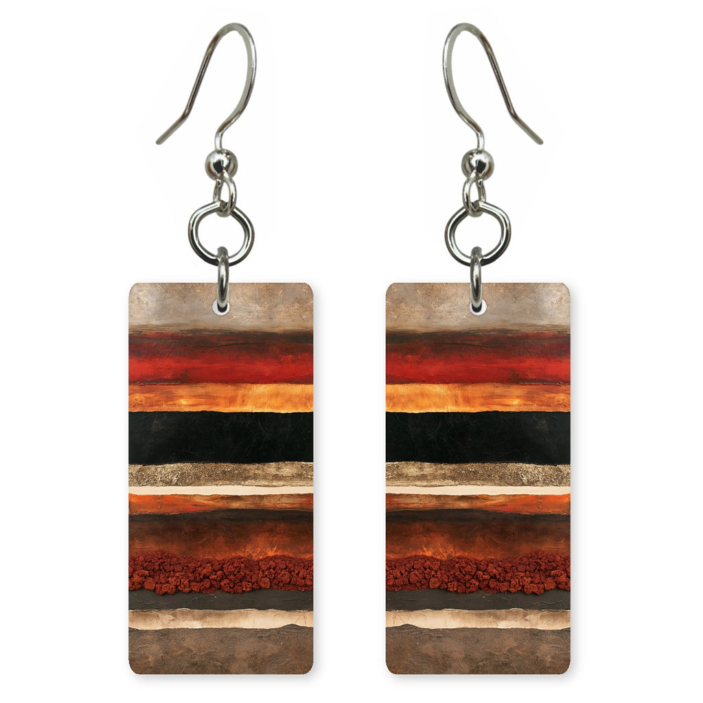 Ember Rust Reticence Earrings | FWX2281