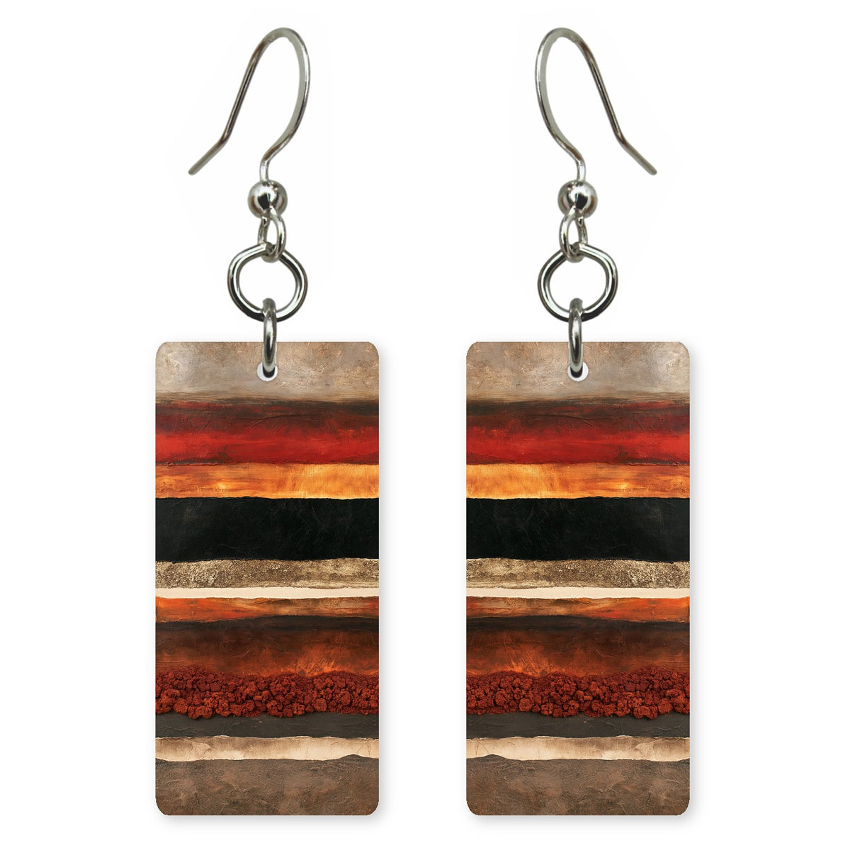 Ember Rust Reticence Earrings | FWX2281