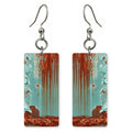 Weathered Aqua Longing Earrings | FWX2282