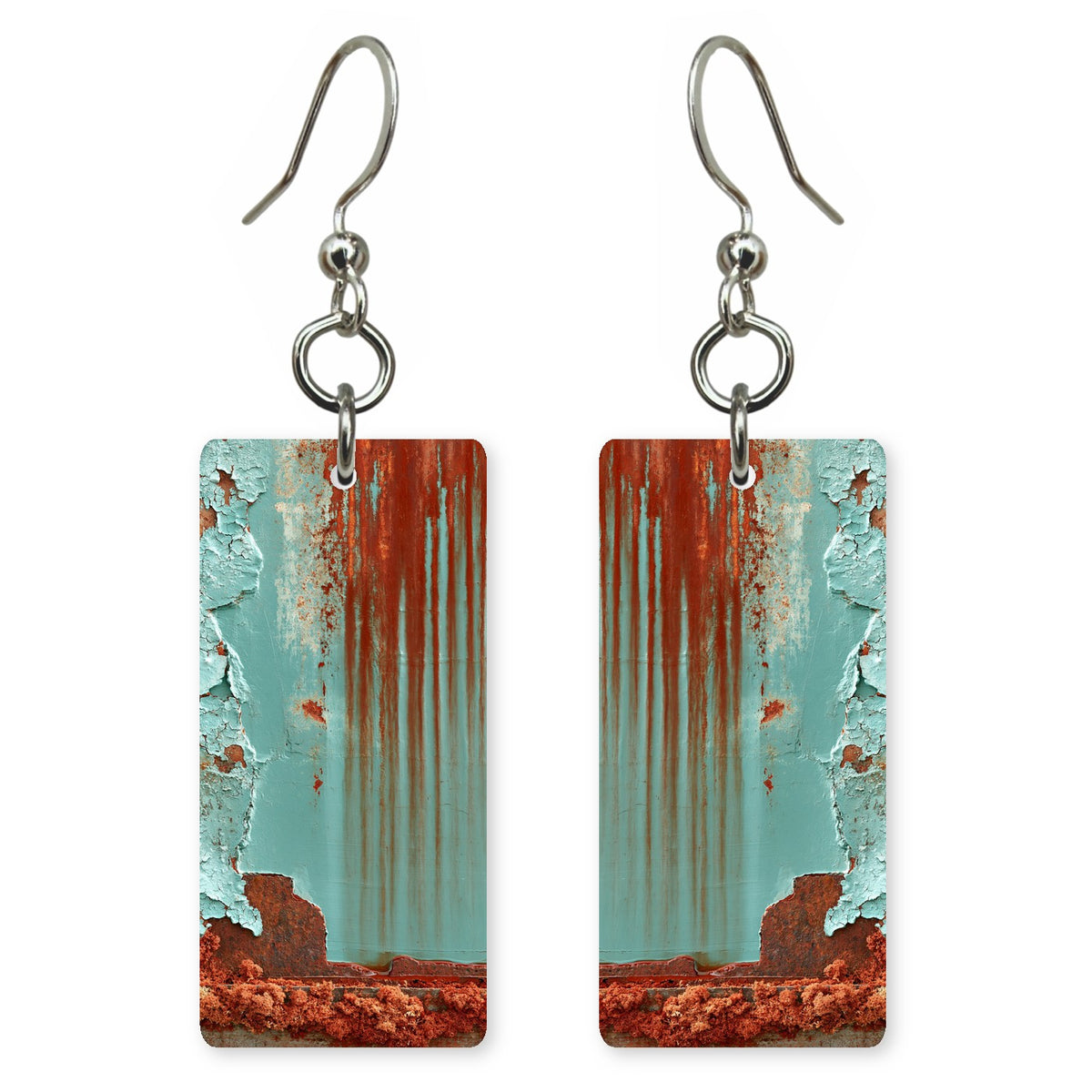 Weathered Aqua Longing Earrings | FWX2282