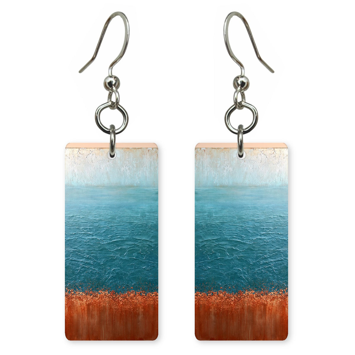 Teal Rust Solace Earrings | FWX2287
