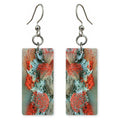 Coral Sage Delicacy Earrings | FWX2292