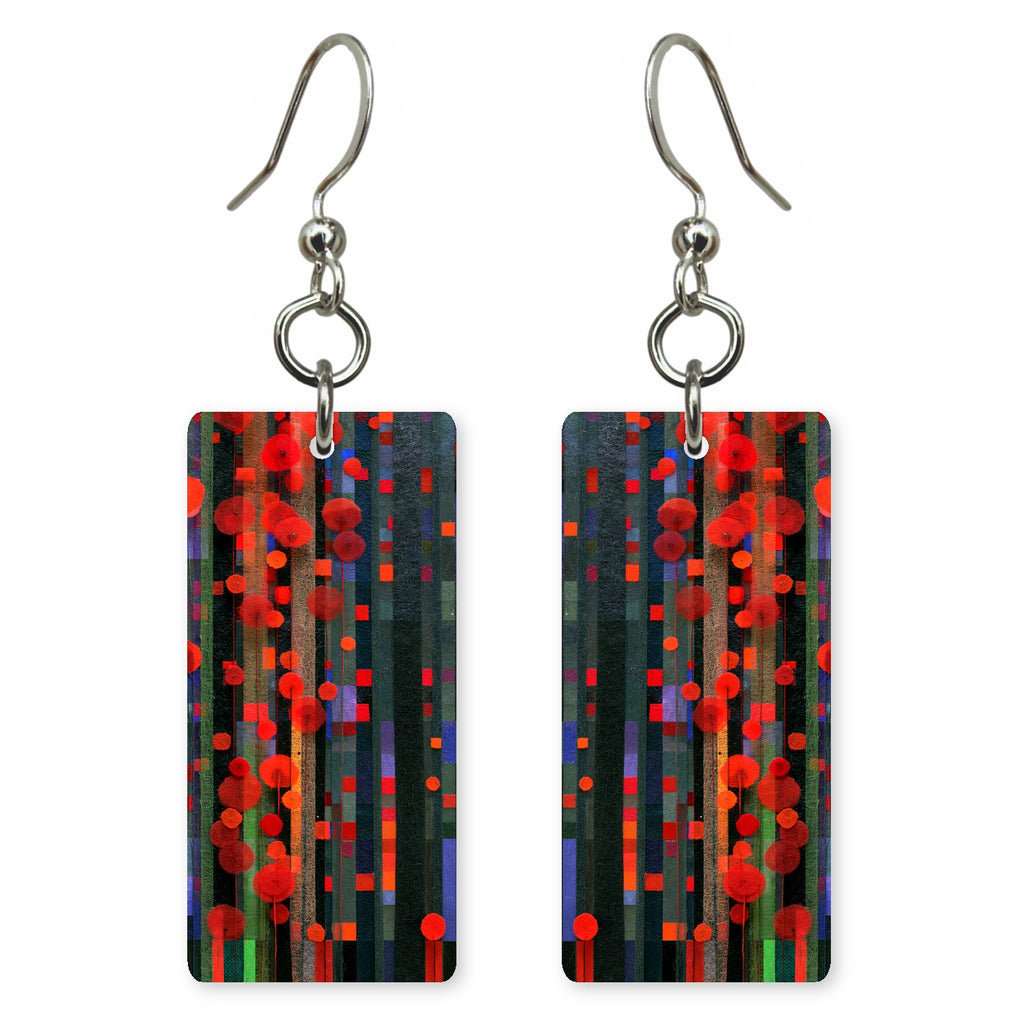 Scarlet Black Urgency Earrings | FWX2297